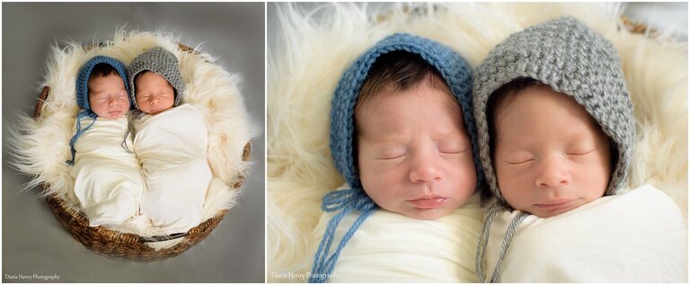 Twin Newborn Photography South Bay 