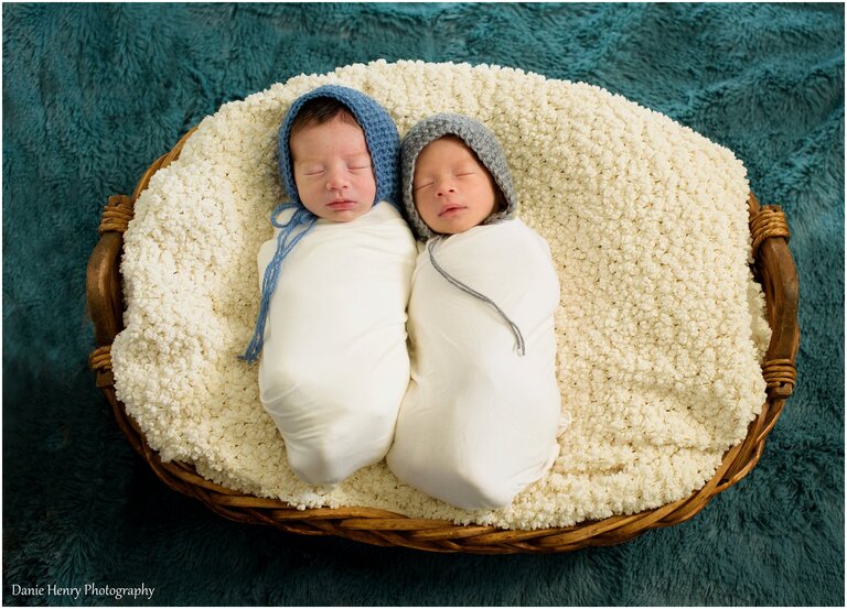 Twin Newborn Pictures South Bay