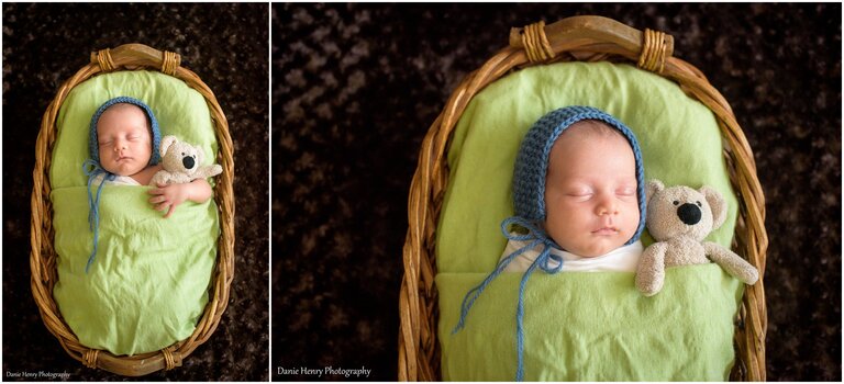 baby in a basket Photography Torrance