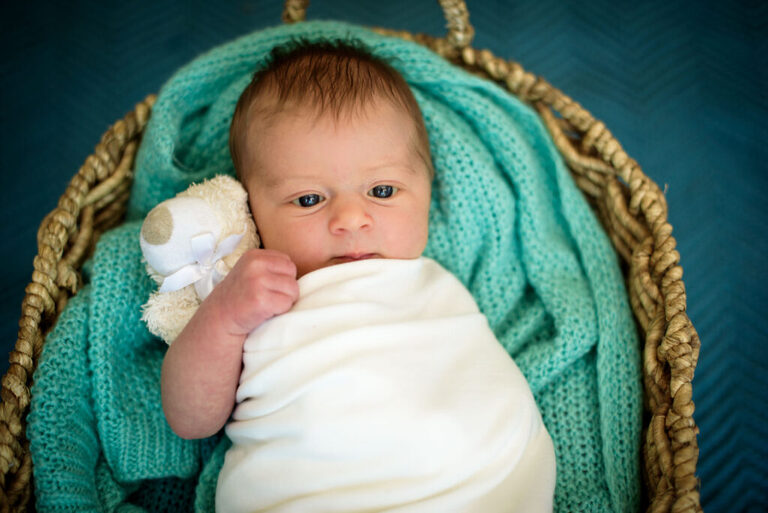 Meet newborn Bonnie. Sweet  Bonnie snoozed through her photo session at my home in Redondo Beach