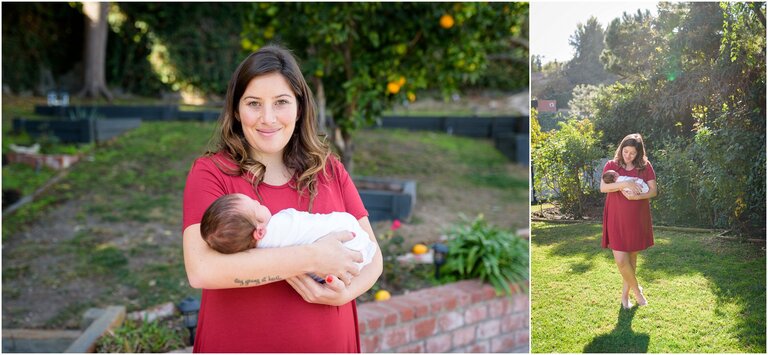 outdoor newborn photos palos verdes