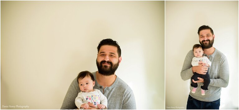 daddy and baby photos