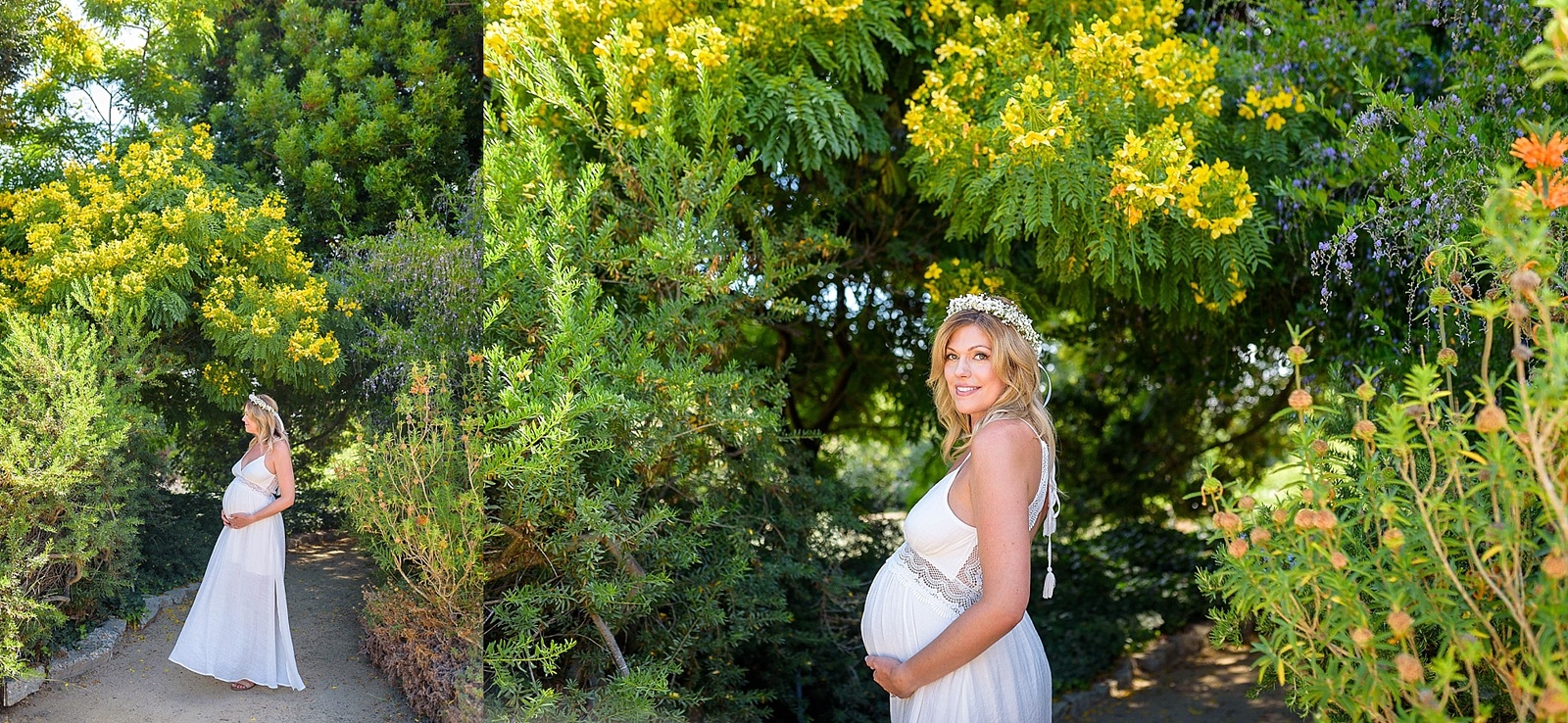 South Coast Botanic Garden Maternity Photos